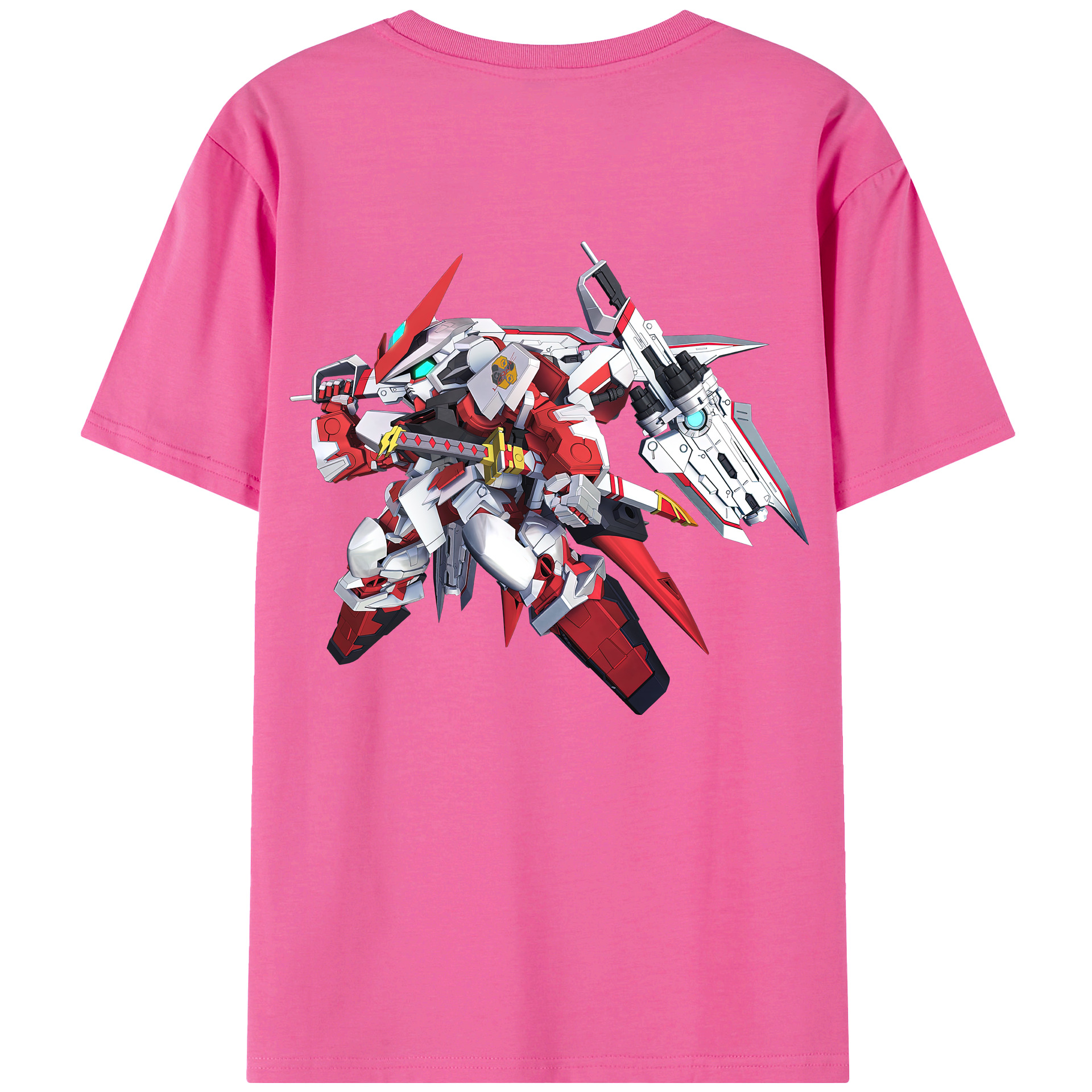 （画像用） 機動戦士ガンダム Mobile Suit Gundam レディース半袖Tシャツ(バックプリント)